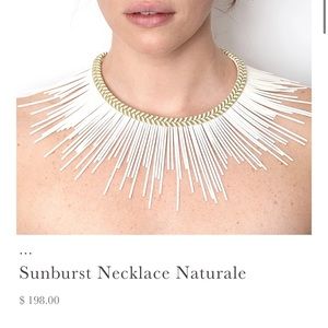 Leyla Gans starburst necklace